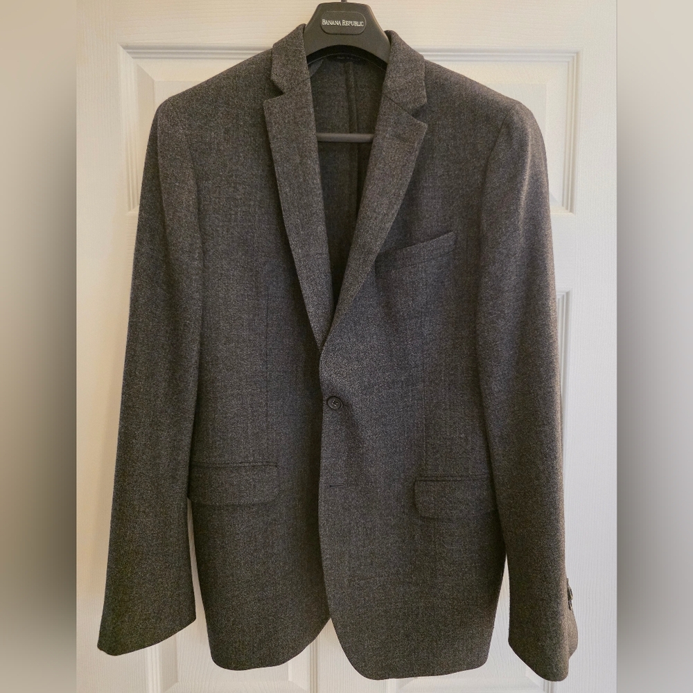 Banana Republic Charcoal Blazer